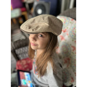 Men’s Stetson Khaki Flat Cap One Size